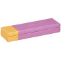 Rhodiarama plumier simili cuir italien LILAS 21x5,5x3cm