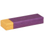 Rhodiarama plumier simili cuir italien VIOLET 21x5,5x3cm