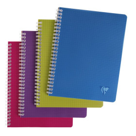 Linicolor cahier reliure intégrale 17x22cm 100p séyès assortiment INTENSIVE