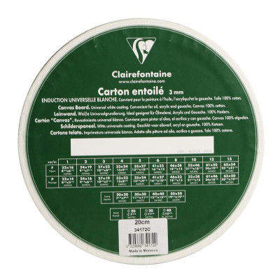 Carton à peindre rond Ø 20cm