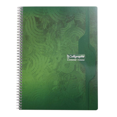 7000, Cahier reliure intégrale 24x32 180p séyès 70g