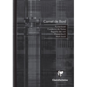 Carnet de bord piqué 14,8x21cm 64p