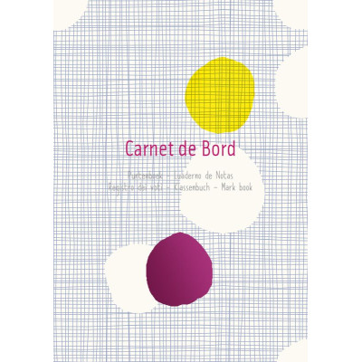 Carnet de bord assortiment Fantaisie Int'l piqué 14,8x21cm 40p