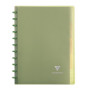 Koverbook Clairing polypro transp. + 5 interc. 21x29,7cm 144p Q.4x8 + marge 4 co