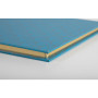 Livre d'or 140p. or 21x19cm ARTY bleu