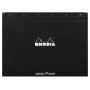dotPad - bloc agrafé Rhodia BLACK N°38 42x31,8cm dot 80f 80g