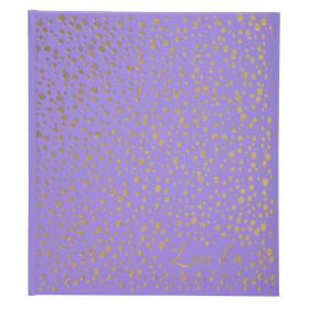 Livre d'or 140p or 21x19cm Plum' Violet