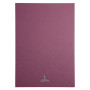 LIVRE D'OR .1M. 297X210 LIE DE VIN