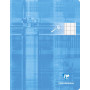Cahier piqué déficients visuels 17x22cm 48p séyès noir 2,5mm 10/10