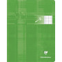 Cahier piqué déficients visuels 17x22cm 48p séyès noir 2,5mm 10/10