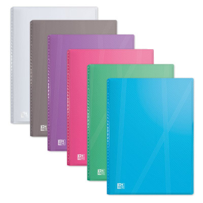 6 PROTEGE-DOCS OXFORD HAWAI A4 20POCH PP ASSORTI