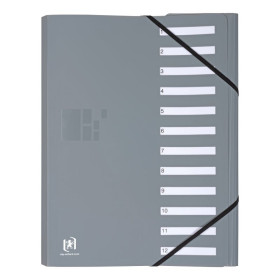 TRIEUR EXTENSIBLE FOR BUSINESS PP A4 12P GRIS