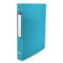 CLASSEUR OXFORD OSMOSE A4 D40 4AN ROND PP TRANSLUCIDE BLEU TURQUOISE