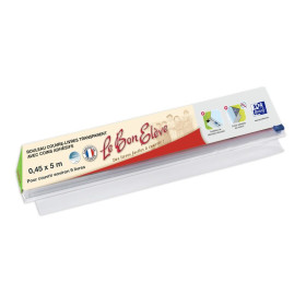 ROULEAU OXFORD LE BON ELEVE 45x500 PVC80 INCOLORE