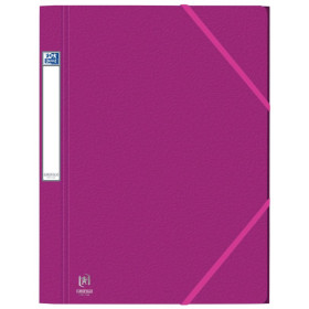 CHEMISE ELAST 3RAB. OXFORD EUROFOLIO+ PRESTIGE A4 PRUNE