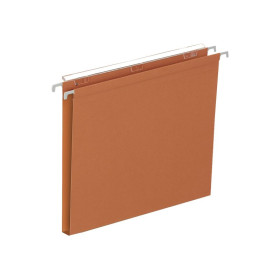 25 DOSSIER SUSP DEFI FLEX TIROIR D15 A4 KRAFT ORANGE