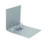 CLASSEUR A LEVIER OXFORD A4 DOS 80MM 2 ANNEAUX PP/PP GRIS