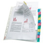 Pochette-Intercalaire 12 touches Esselte, Transparent