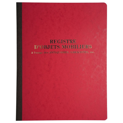 REG. OBJETS MOBILIERS