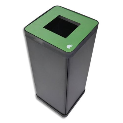 ALB POUBELLE DE TRI 50L N/VT PBCORBN V - SG70A