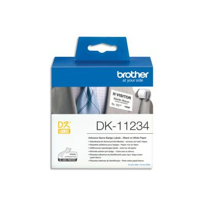 BRO RL/260 ETIQ BADG ADH 60X86MM DK11234
