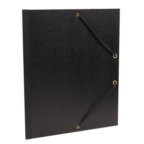 CAD Kraft vergé élastique 26x33 Noir