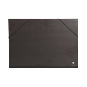 CAD Kraft vergé élastique B3 37x52 Noir