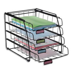 ALB SET 4 CORB COURRIER NOIR COR4F N