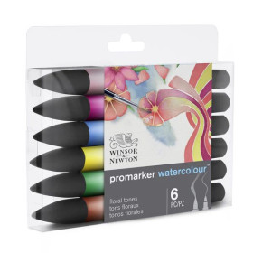 WIN P/6 PROMARKER WATERCOL FLEUR 0290166