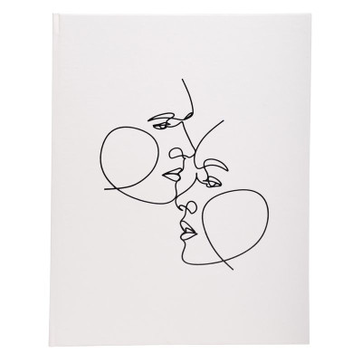 Livre d'or 100p arg. 27x22cm Art Ivoire