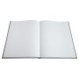 Livre d'or 100p or 27x22cm Ellipse gris