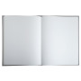 Livre d'or 100p or 27x22cm Ellipse gris