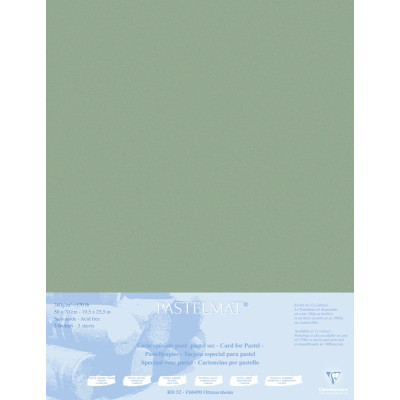 Pastelmat contrecollé  50x70 5F Gris foncé