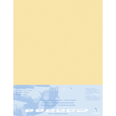 Pastelmat contrecollé  50x70 5F Maïs