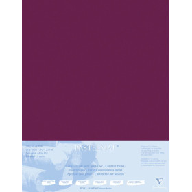 Pastelmat contrecollé  50x70 5F Lie de vin