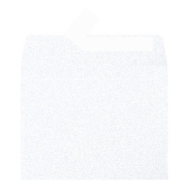 Paquet de 20 enveloppes Pollen 90x140 blanc irisé