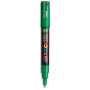 Uniball Posca Marqueur peinture à eau, encre à pigmentation vert foncé, pointe e