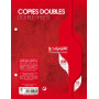 7000, Copies doubles perforées s/film 17x22 200p séyès70g