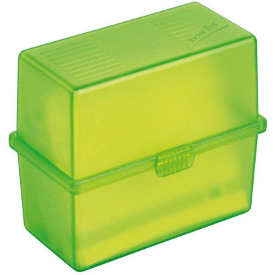 MEMO-BOX DIN A8 Iderama tangerine translucide