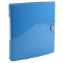 Clas rigide 4a30mm A4 Iderama PP bleu cl
