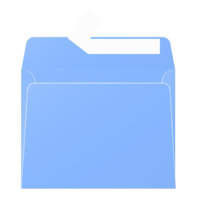 Paquet de 20 enveloppes Pollen 90x140 myosotis