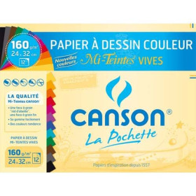 CAN P/12 MI-TEINTE 160G 24X32 C200002776