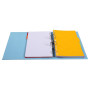 C.L PVC A4 D70mm PremTouch bleu clair