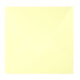 Paquet de 20 enveloppes Pollen 165x165 canari