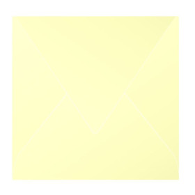 Paquet de 20 enveloppes Pollen 165x165 canari
