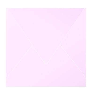 Paquet de 20 enveloppes Pollen 165x165 rose