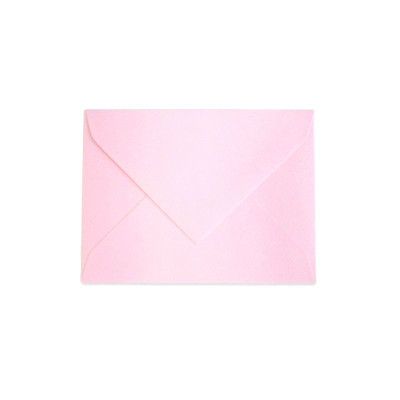 Paquet de 20 enveloppes Pollen 75x100 rose dragée