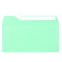 Paquet de 20 enveloppes Pollen 110x220 vert jade