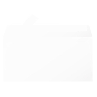 Boite de 200 enveloppes Pollen 110x220, adhéclair, blanc