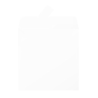 Boite de 200 enveloppes Pollen 165x165  adhéclair blanc